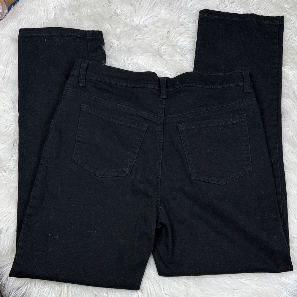 Gloria Vanderbilt Black Amanda Jeans Size 10 Missy - Picture 2 of 5